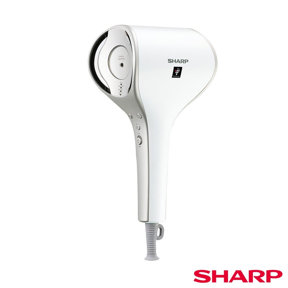【夏普SHARP】雙氣流智慧吹風機 IB-WX1T(白色/粉色)