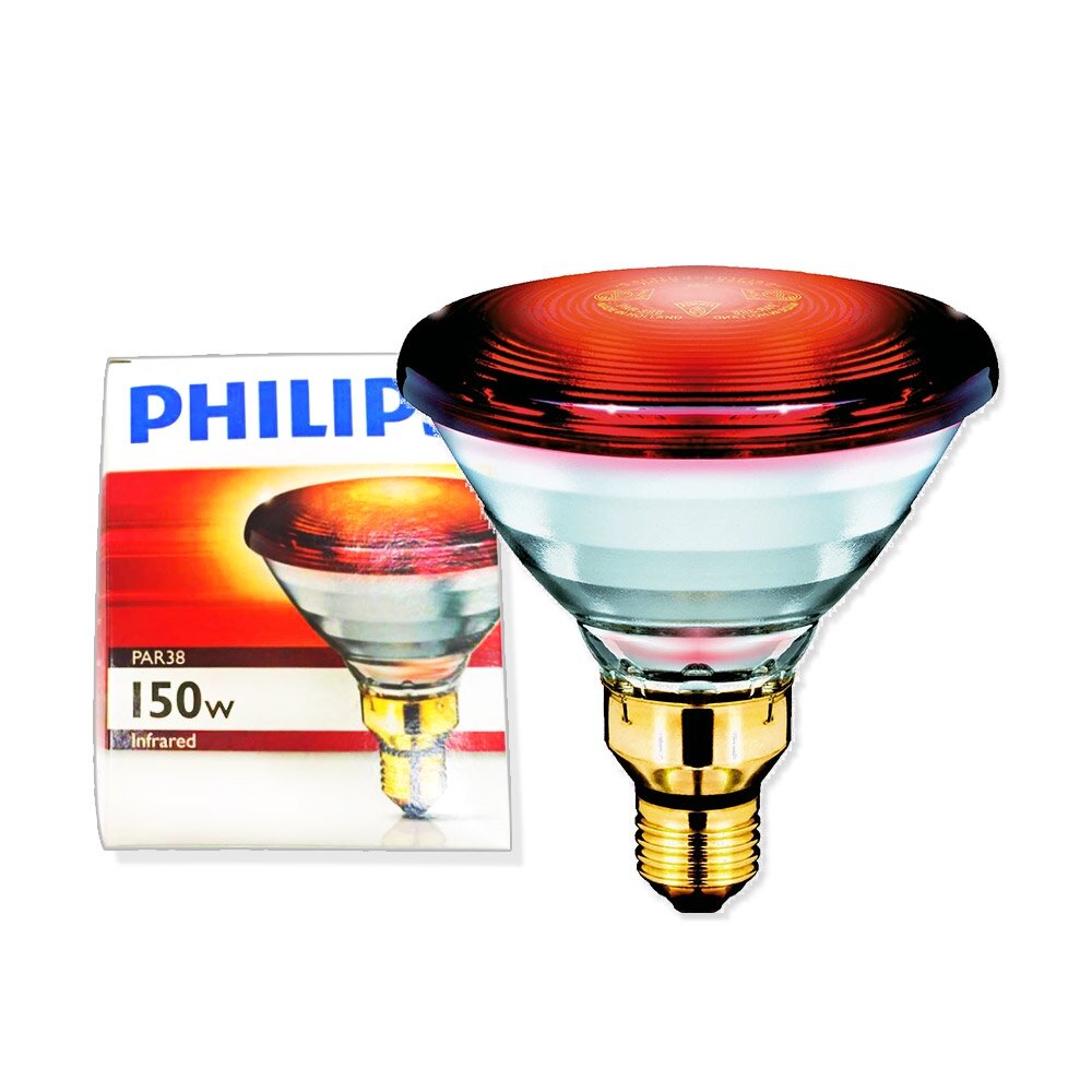 【飛利浦PHILIPS】150W紅外線溫熱燈泡 PAR38
