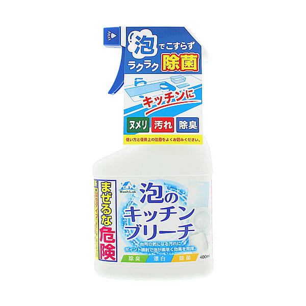 【日本WashLab】泡沫式廚房清潔劑400ml