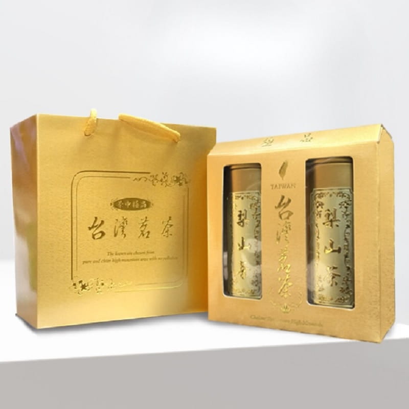 【萬年春】金色四兩梨山茶葉禮盒(150gx2罐/盒)