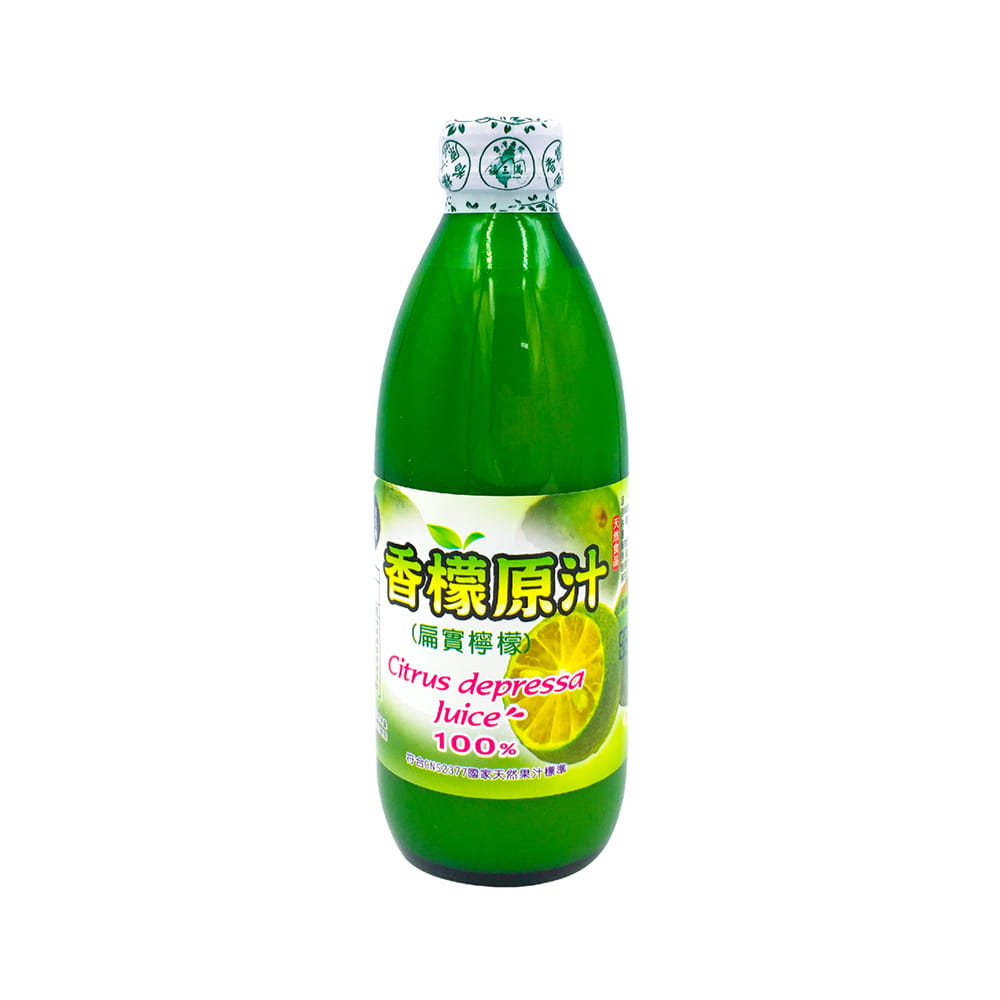 【福三滿】台灣香檬原汁300mlX6瓶組