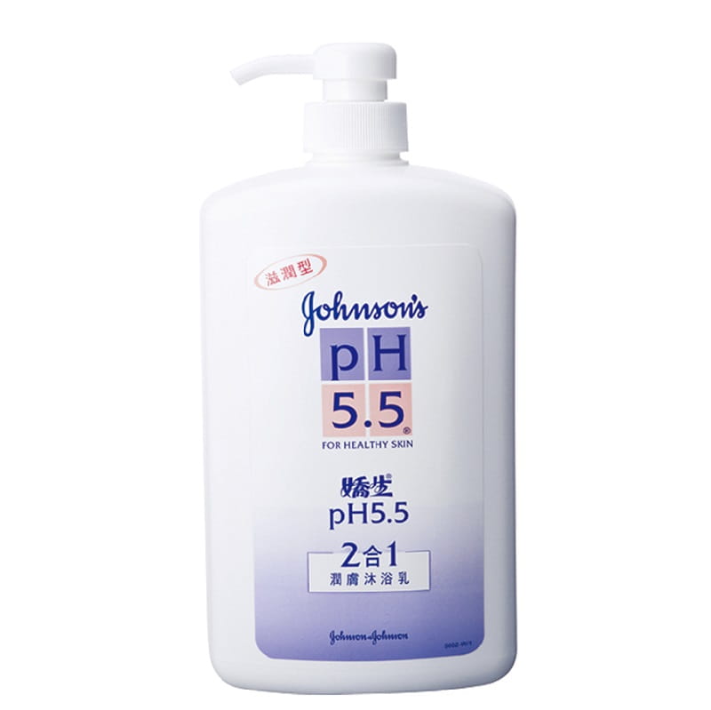 【嬌生】pH5.5潤膚沐浴乳2合1(1000ml/瓶)x3瓶