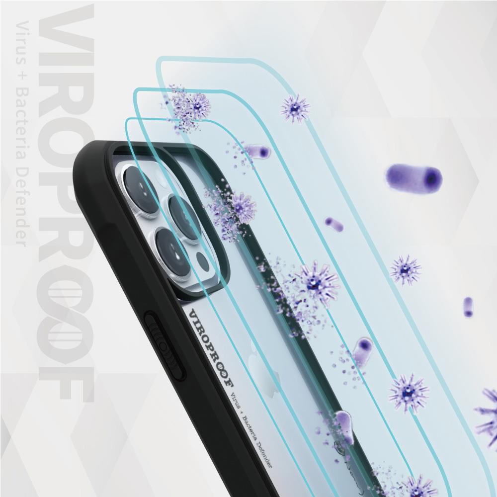 iPhone 13 Pro Max 超奈米抗病毒軍規防摔殼