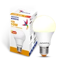 10W高效能LED(125lmW)球泡燈-黃光八入組