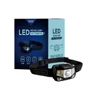 充電式LED自動感應登山頭燈 (IPX4防水)