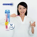 日本Kurun滾輪牙刷-成人直立式2入組 (藍+粉)