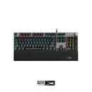 【新品優惠】手托式有線電競鍵盤-黑ALGK8614