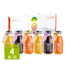 (預購11月中到貨)活力舞彩胡蘿蔔汁禮盒(6瓶*4盒/箱)