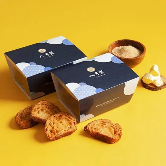【八月堂】奶油酥烤脆餅x10盒(巧克力5+原味5)(未附提袋)