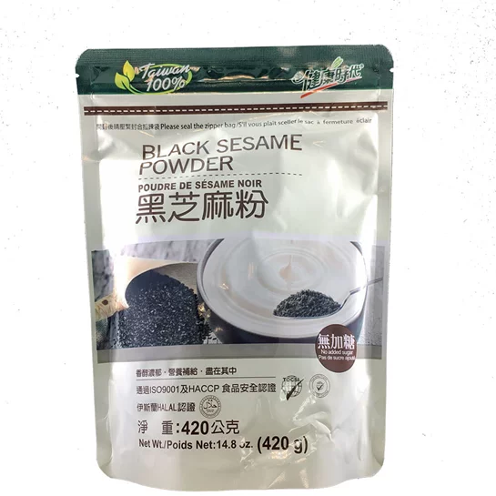 黑芝麻粉無加糖3包組(420g/包)