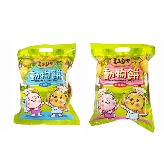 動物餅乾口味任選(牛奶風味/岩鹽風味)(200g)