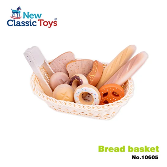 【荷蘭NewClassicToys】西式麵包籃組合12件組-10605