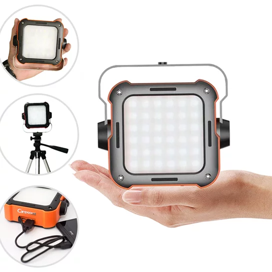 LP10移動多用途LED探照燈/露營燈/攝影燈