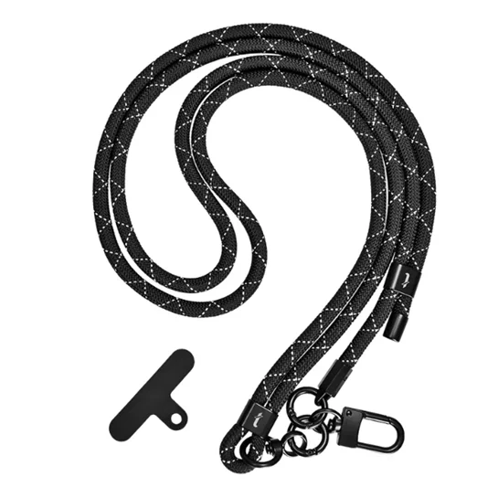 PS7職人時尚多功能金屬扣環手機掛繩背帶