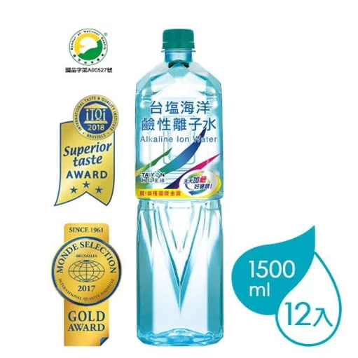 海洋鹼性離子水(1500mlx12瓶/箱) 